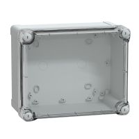 Puszka ABS przezroczysta pokrywa 241x 192x 127mm , Thalassa | NSYTBS241912HT Schneider Electric