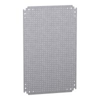 Płyta montażowa z mikroperf wysokośc 600xszer 400 z otworami śr. 3,6mm w odstępach 12,5mm | NSYMF64 Schneider Electric