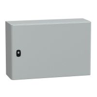 Obudowa wisząca Spacial S3D drzwi gładkie b/pł. mont 400x600x200 (WxSxG) IP66 IK10 RAL7035, Special | NSYS3D4620 Schneider Electric