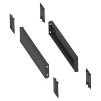Panele boczne do cokołu 300x100mm blacha stalowa RAL 7022 IP30 IK10 (zestaw 2szt.), Special | NSYSPS3100SD Schneider Electric
