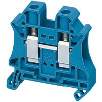Zacisk śrubowy przepustowy 2,5 mm2 czarny | NSYTRV102BL Schneider Electric