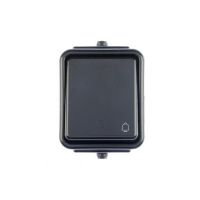 Przycisk n/t dzwonek IP44 czarny Cedar Plus | WNT101C05 Schneider Electric