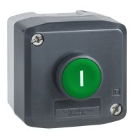 Stacja sterująca ciemnoszara z przyciskiem Fi-22mm Harmony XALD | XALD102E Schneider Electric