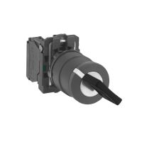 Przełącznik Harmony XB5 wyboru 3 pozycyjny rygl. | XB5AG03N Schneider Electric