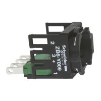 Korpus do przycisku sterującego Fi 16, 1NO, Harmony XB6 | ZB6Z1B Schneider Electric