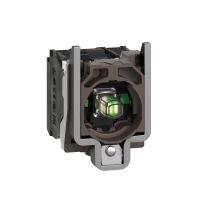 Korpus przycisku LED 24V biały metalowy, styk 2NO Harmony XB4 | ZB4BW0B13 Schneider Electric