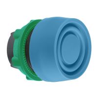 Przycisk kryty Fi22 niebieski samopowrotny bez podświetlenia okrągły plastikowy | ZB5AP6S Schneider Electric