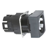 Przełącznik 2 pozycyjny czarny stabilny kwadratowy Harmony XB6  | ZB6CD02 Schneider Electric