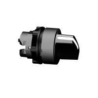 Przełącznik Harmony XB5 3 pozycyjny czarny stabilny  okrągły plastikowy (pakowane po 100 sztuk) | ZB5AD3TQ Schneider Electric