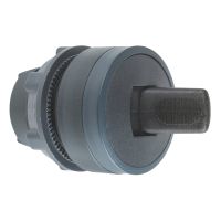 Główka przełącznika dżwigniowego 2 pozycyjnego czarny plastikowa Harmony XB5 | ZB5AD28 Schneider Electric