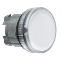Lampka sygnalizacyjna Harmony XB4 przeźroczysta żarówka BA 9s metalowa karbowana | ZB4BV07S Schneider Electric