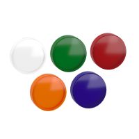 Główka lampki sygnalizacyjnej LED z zestawem 5 soczewek standardowych plastikowa Harmony XB5 | ZB5AV003 Schneider Electric