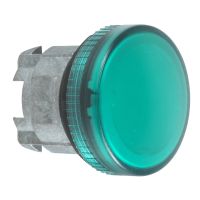 Główka lampki sygnalizacyjnej zielona LED metalowa Harmony XB4 | ZB4BV033E Schneider Electric