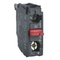 Blok styków 1 NC zaciski śrubowe | ZENL1121TQ Schneider Electric