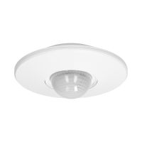 Czujnik ruchu 360st. IP20, 2000W, 3 sensory, regulacja zasięgu fi3m-20m, biały, natynkowy, PIR | OR-CR-253 Orno