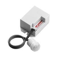 Czujnik ruchu 360st. z zewnętrznym sensorem, IP20, 12-24V, 60W-120W, biały, natynkowy, PIR | OR-CR-211/12-24V Orno