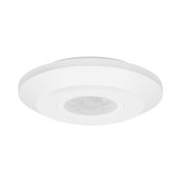Czujnik ruchu 360st. IP20, 800W, ultra płaski - 2,5cm, mini, biały, natynkowy, PIR | OR-CR-258 Orno