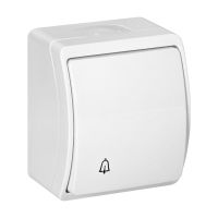Przycisk dzwonek n/t AQUATIC IP44 biały | OR-OE-7104/W Orno
