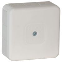 Puszka n/t PRO IP55 400V 12 przepustów gumowych 85x85x37mm biały (zestaw 60szt) | OR-JB-13807/W/60 Orno