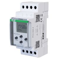 Zegar sterujący programowalny, astronomiczny z programow przerwą nocną 1-kanałowy /NFC ANDROID i iOS | PCZ-525.4 F&F