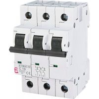 Wyłącznik nadprądowy 3P C 16A 10kA AC ETIMAT10 | 002135716 Eti