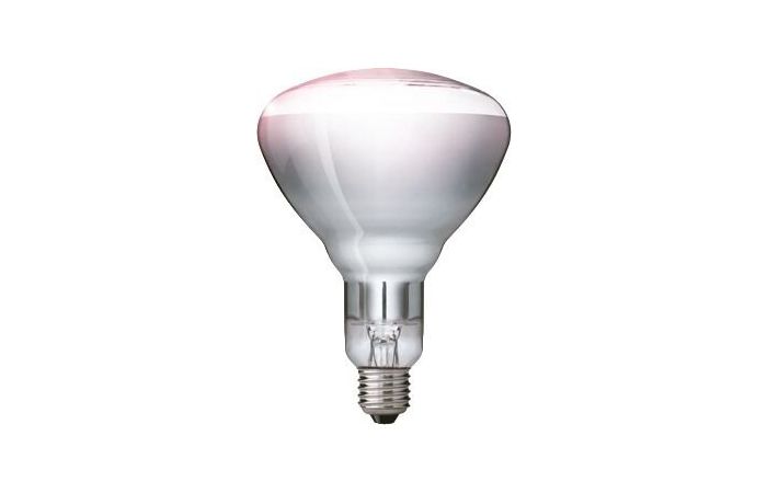 Lampa podczerwieni IR BR125 IR 250W E27 230-250V CL 1CT/10 | 923212143801 Philips