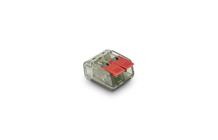 Szybkozłączka z dźwignią CMK-622 drut/linka 2 przewody 2x4mm2 32A 450V transparentna (25szt) | 39.622 Elektro-Plast Opat&oacute;wek