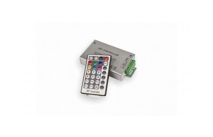 Sterownik RGB 12 V 72 W 18 przycisków mini RF Black | 25-0000-05 LED Labs