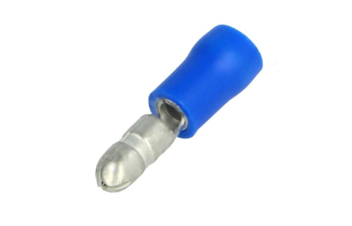Konektor okrągły męski 4mm 1,5÷2,5mm2 zaciskanie izolowana | BM00234 Inny