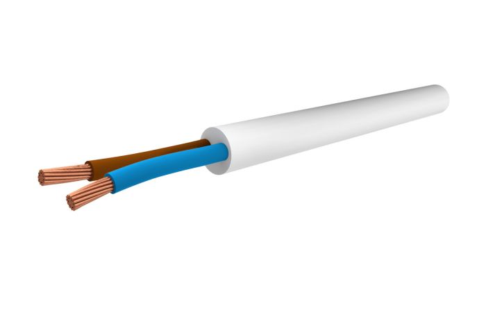 Przewód mieszkaniowy H03VV-F (OMY) 2x0,75 300/300V KRĄŻEK