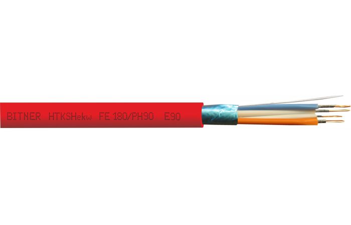 Kabel bezhalogenowy HTKSHEKW FE180/PH90/E90 4x2x0,8 BĘBEN | B10103-B Bitner