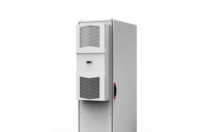 Klimatyzator szafowy SlimFit 1000W230V, stal miękka IP54 950x400x259 jas.szary S101026G031 | S101026G031 Eldon