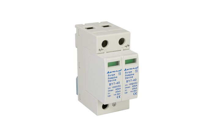 Ogranicznik przepięć PV 2P (T2 DC) BY7-40/2 1000VDC | 87.745 Elektro-Plast Opatówek