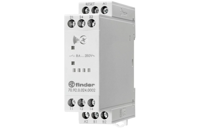 Przekaźnik termistorowy 2 P; 8A; 24V AC/DC | 70.92.0.024.0002 Finder