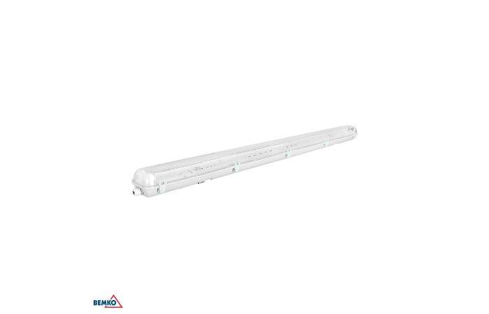 Oprawa hermetyczna EMPTY 2x36W pusta pod tuby LED 2x120cm IP65 | C11-OHT-120-2KP Bemko