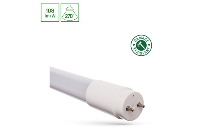 Świetl&oacute;wka LEDtube T8 SMD 2835 18,5W 2000lm CW 6000K 28x1200 nano-plastic nietłukąca | WOJ+22951 Wojnarowscy