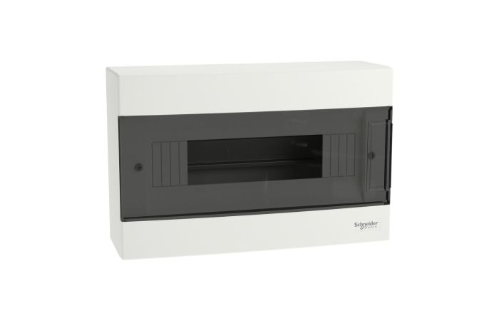 Rozdzielnica modułowa natynkowa 1x12 IP40 drzwi transparentne, Easy9 EU EZ9EU-1-12-NT-T | EZ9EUC112 Schneider Electric