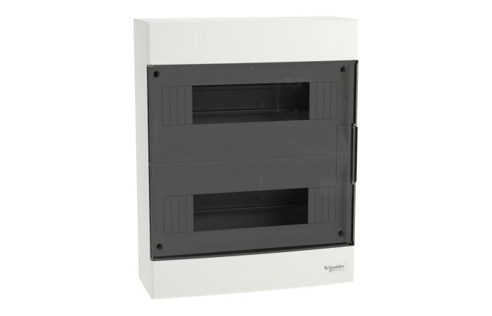 Rozdzielnica modułowa natynkowa 2x12 IP40 drzwi transparentne, Easy9 EU EZ9EU-2-12-NT-T | EZ9EUC212 Schneider Electric
