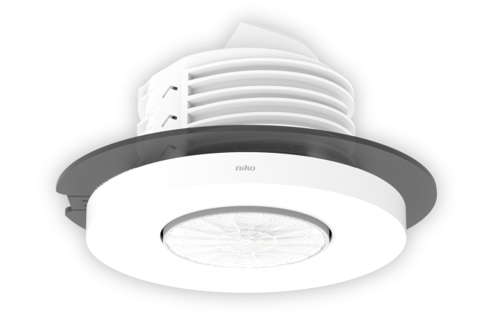 Czujnik ruchu M42MR, 230V, 1 kanał, 12-13 m, 360&deg;, SnapFit, podtynkowy, biały | 353-601111 WYGWAM POLSKA SP&Oacute;ŁKA