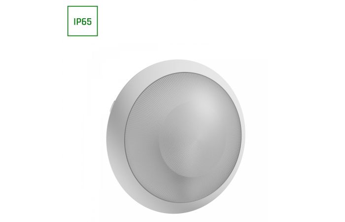 Plafon NYMPHEA OMNI WHITE E27 230V IP65 IK08 FI300X90mm biały okrągły | SLIP031053 Wojnarowscy