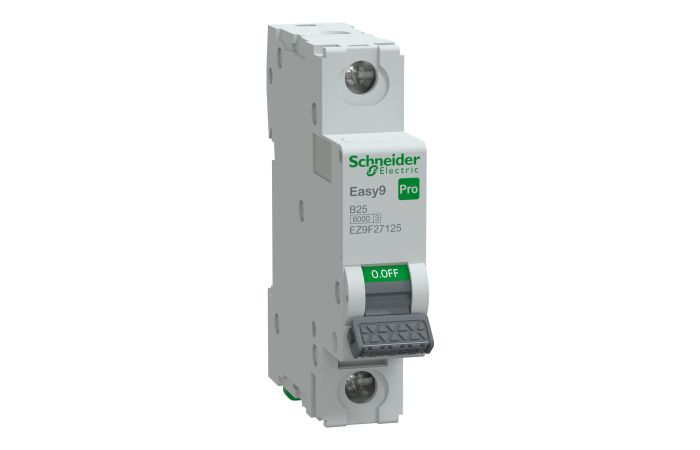 Wyłącznik nadprądowy 1P B 25A 6kA, Easy9 Pro EZ9F-B25-1 | EZ9F27125 Schneider Electric