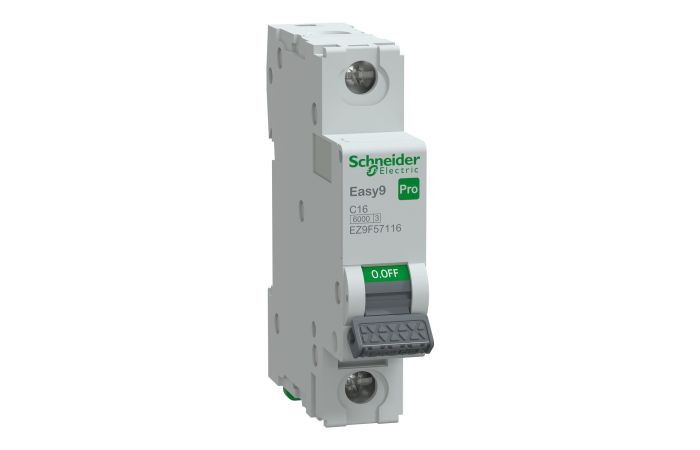 Wyłącznik nadprądowy 1P C 16A 6kA, Easy9 Pro EZ9F-C16-1 | EZ9F57116 Schneider Electric