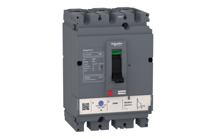 Wyłącznik mocy EasyPact CVS100F, 3P, 100A, 36kA, wyzwalacz termomagnetyczny TMD, Compact CVS  | LV510337 Schneider Electric