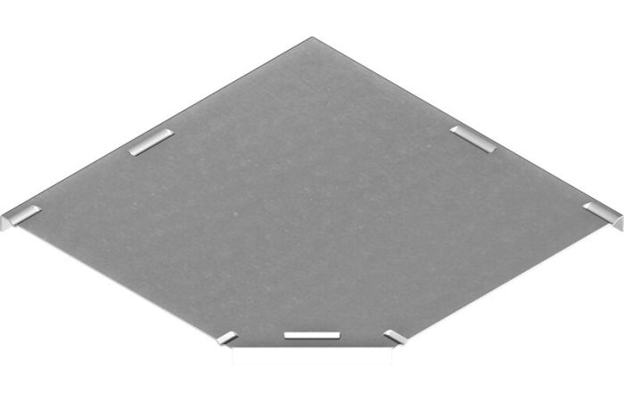 Pokrywa kolanka 90st. PKKJ100, gr.blachy 1,0 mm | 102410 Baks