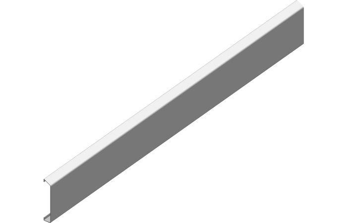 Pokrywa kanału PKS (RAL1/9010) gr.blachy 1,0mm (2m) | 900100 Baks