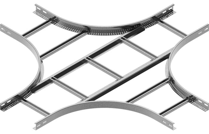 Czwórnik drabinki CZDC200H50N, gr. blachy 2,0mm | 457520 Baks