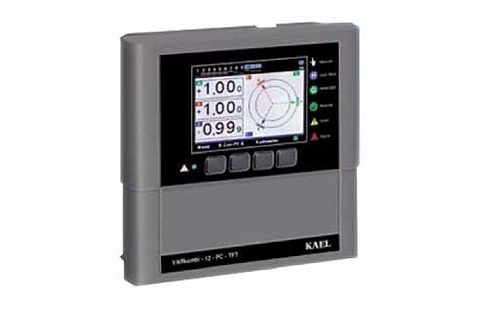 Mikroprocesorowy regulator mocy biernej MR VARKOMBI-PC-TFT | MR_VARKOMBI-PC-TFT Erko