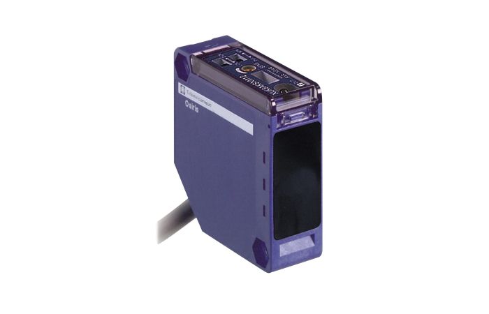 Czujnik fotoelektryczny laserowy XUK BGS Sn 1m 12-24VDC, kabel 2m | XUK8AKSNL2 Telemecanique Sensors