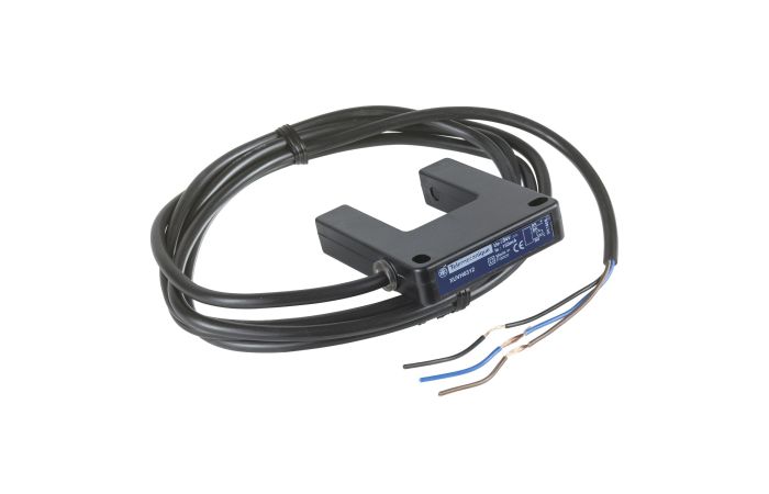 Czujnik fotoelektryczny widełki optyczne z wyjsciem PNP 1NO, 24V DC, kabel 2m, OsiSense XU | XUVH0312 Telemecanique Sensors