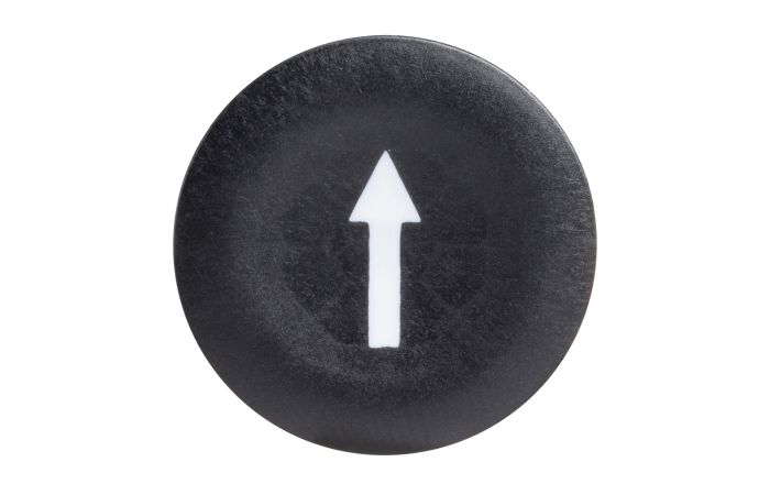 Wkładka do przycisku Fi-22mm płaska czarna do ZB5-AA0 STRZALKA | ZBA335 Schneider Electric